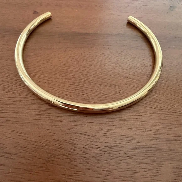 Jennifer Fisher Samira Chocker in 10K Yellow Gold Plated - Picture 6 of 9